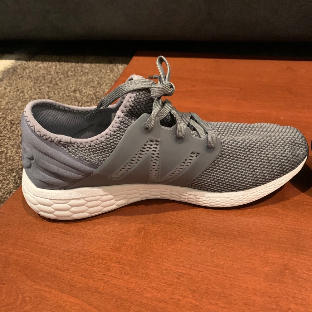 Grey New Balance Athletic Shoes - Picture 5 of 8